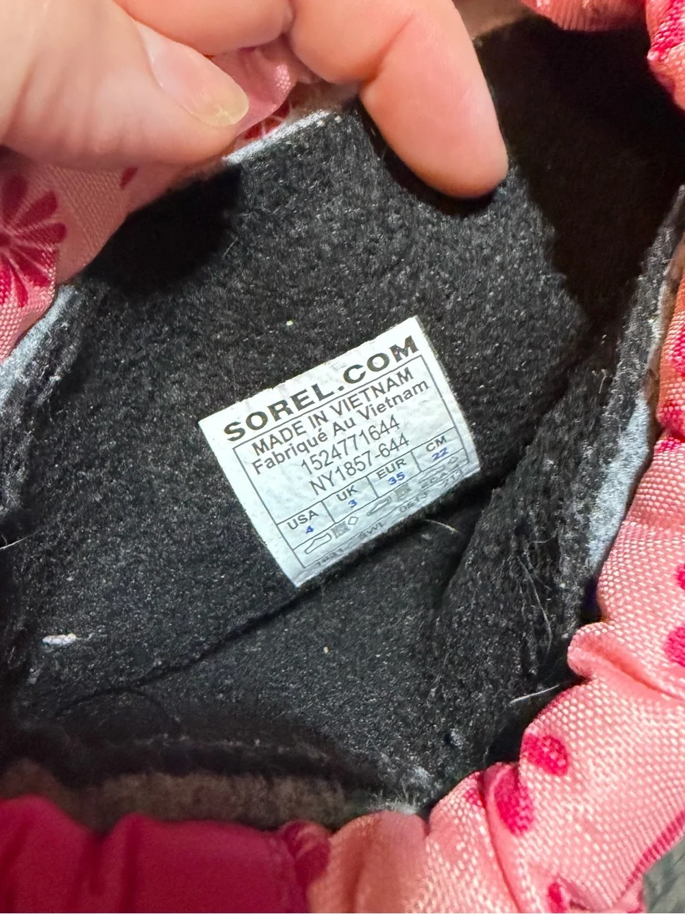 Sorel Kids' Pink Winter Boots 4